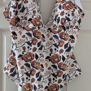 Floral One Piece Swimsuit